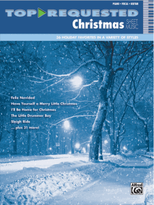 Dan Coates' arrangements of Top-Requested Christmas sheet music