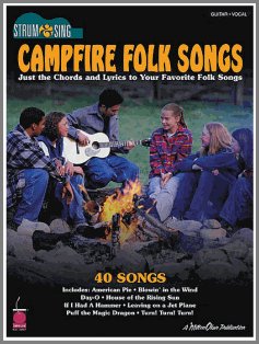 Campfire Folk Songs Strum and Sing music book