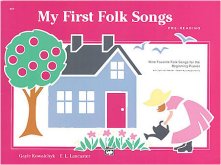 Folk songs for beginners music book