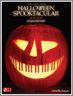 Sheetmusicplus Halloween Spooktacular music book - with The Addams Family theme!