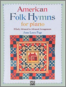 American Folk Hymns for Piano music book