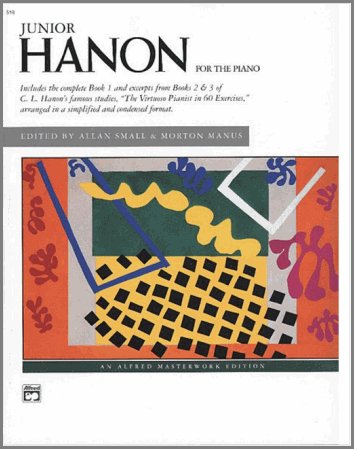 Hanon exercise book - Junior Hanon