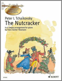 The Nutcracker music book for piano students