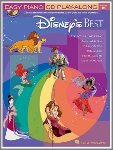 Disney's Best for piano, with CD to play along!