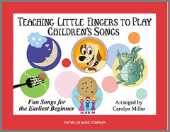 Teaching Little Fingers to Play Children's Songs music book for piano