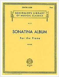 Schirmer's Sonatina Album for piano - a wonderful early classical book!