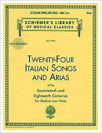 24 Italian Songs & Arias by Schirmer