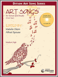 Art Songs music book