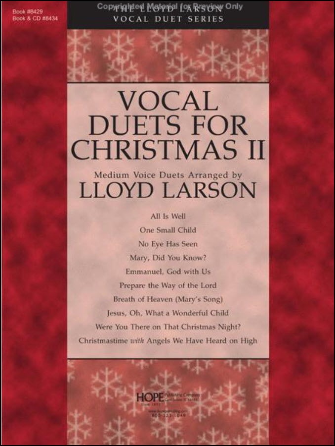 Vocal duets for Christmas