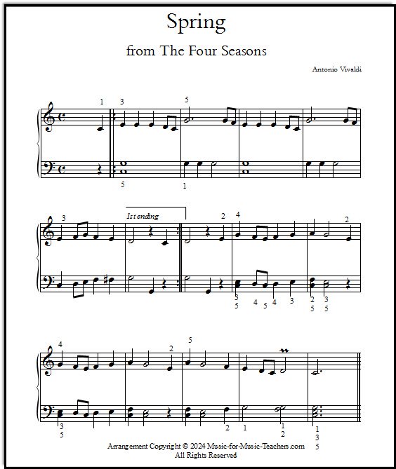 The Four Seasons Spring Vivaldi