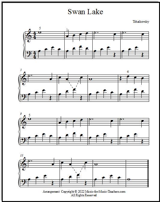 Shawtys like a melody Sheet music for Piano (Solo) Easy