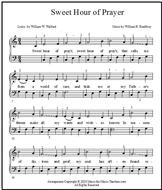 Hymn song with chords