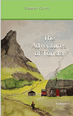The Adventures of Tonsta, Volume 1, is a book about a young boy travelling over mountains and fjords from village to village, encountering trolls and helping folk in distress.