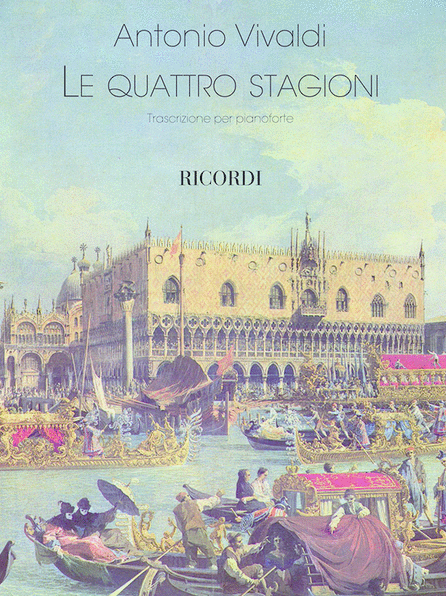 Vivaldi's Four Seasons piano transcription sheet music