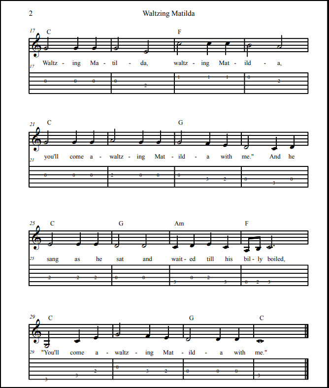 Australian folk song