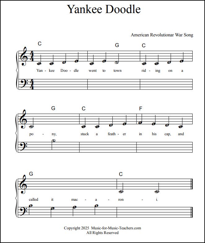 Easy Yankee Doodle